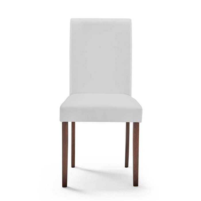 Prosper 7 Piece Faux Leather Dining Set