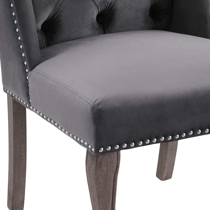 Apprise Side Chair Performance Velvet Set of 2