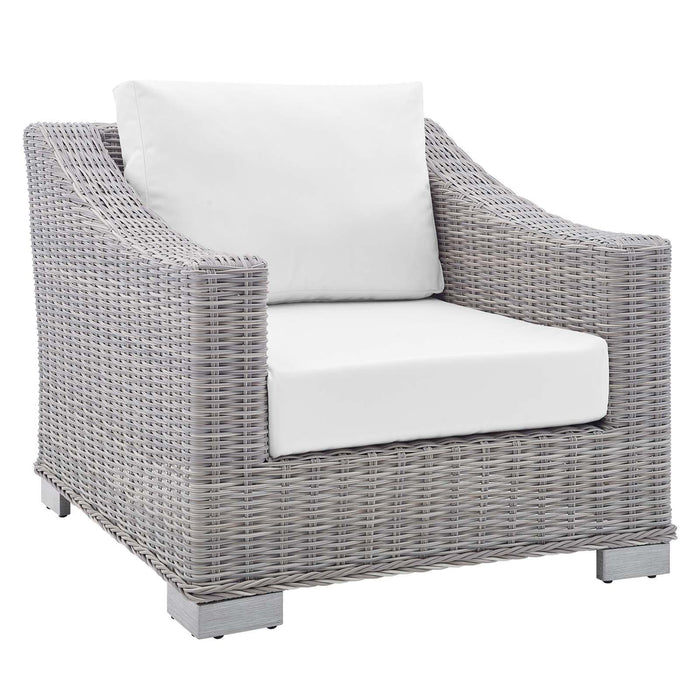 Conway Sunbrella� Outdoor Patio Wicker Rattan Armchair