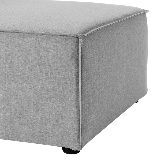 Saybrook Outdoor Patio Upholstered Sectional Sofa Armless Chair