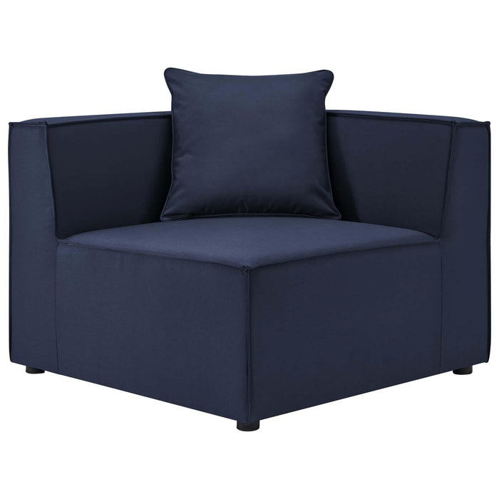 Saybrook Outdoor Patio Upholstered Sectional Sofa Corner Chair