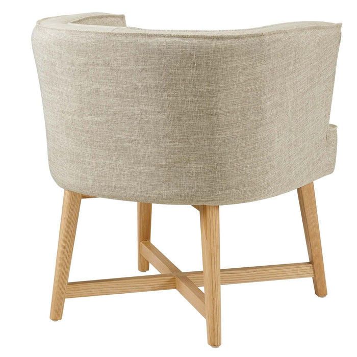 Anders Upholstered Fabric Accent Chair