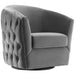 Rogue Swivel Performance Velvet Armchair image