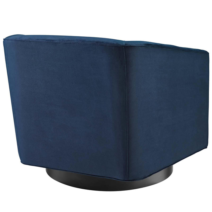 Twist Swivel Chair Performance Velvet Set of 2