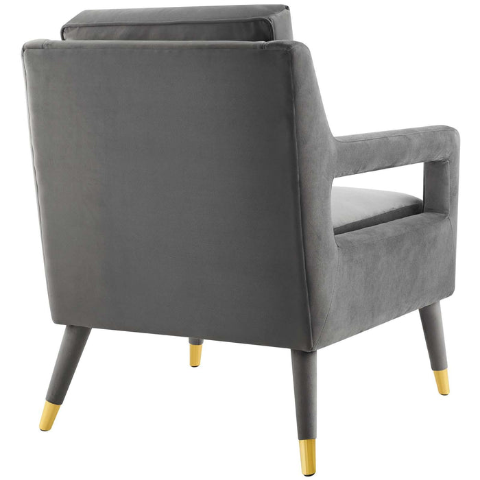 Premise Accent Lounge Performance Velvet Armchair