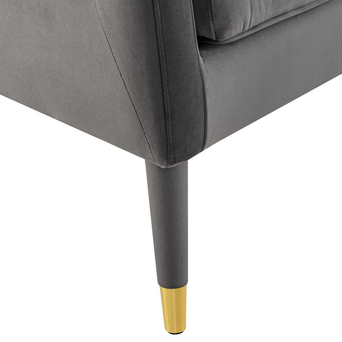 Premise Accent Lounge Performance Velvet Armchair