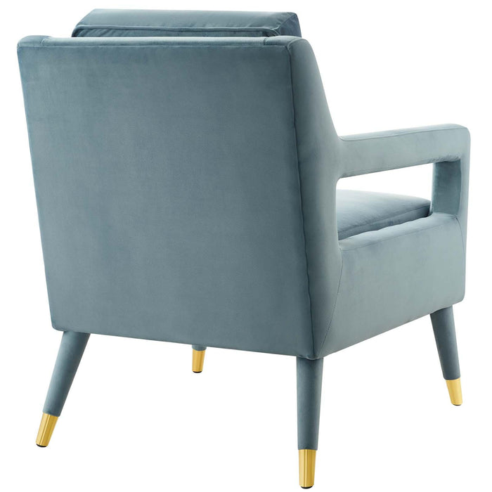 Premise Accent Lounge Performance Velvet Armchair