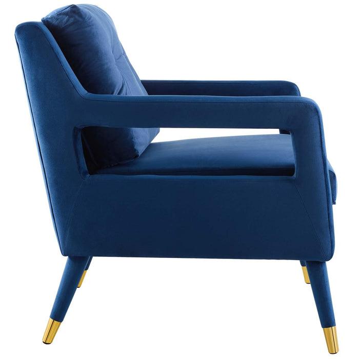 Premise Accent Lounge Performance Velvet Armchair