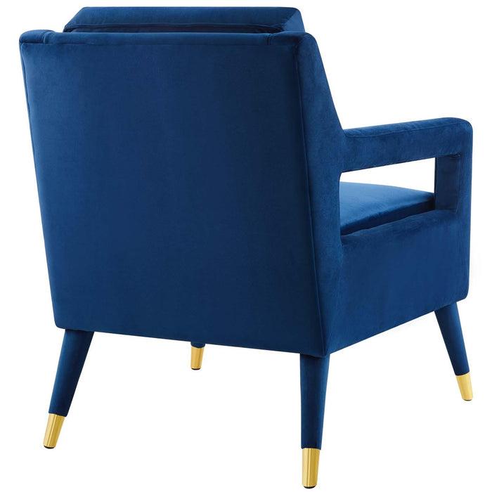 Premise Accent Lounge Performance Velvet Armchair