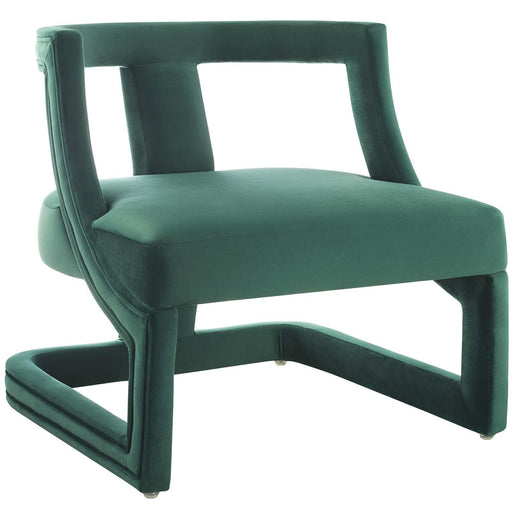 Requisite Accent Lounge Performance Velvet Armchair image