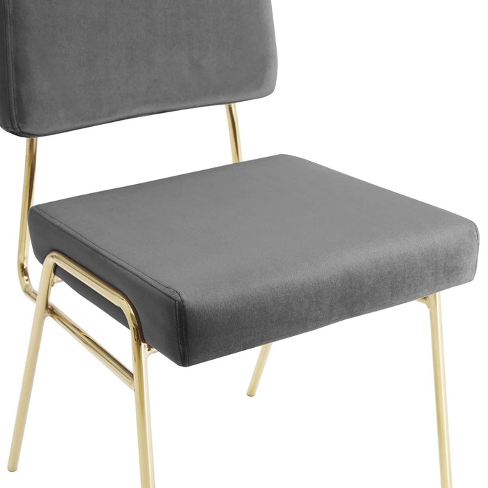 Craft Dining Side Chair Performance Velvet Set of 2