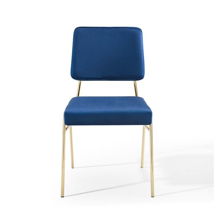 Craft Performance Velvet Dining Side Chair