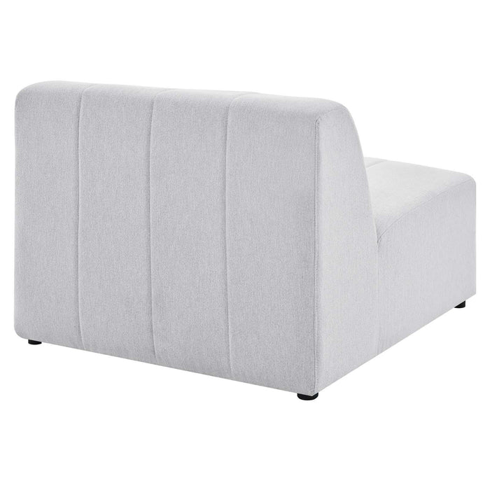 Bartlett Upholstered Fabric Armless Chair