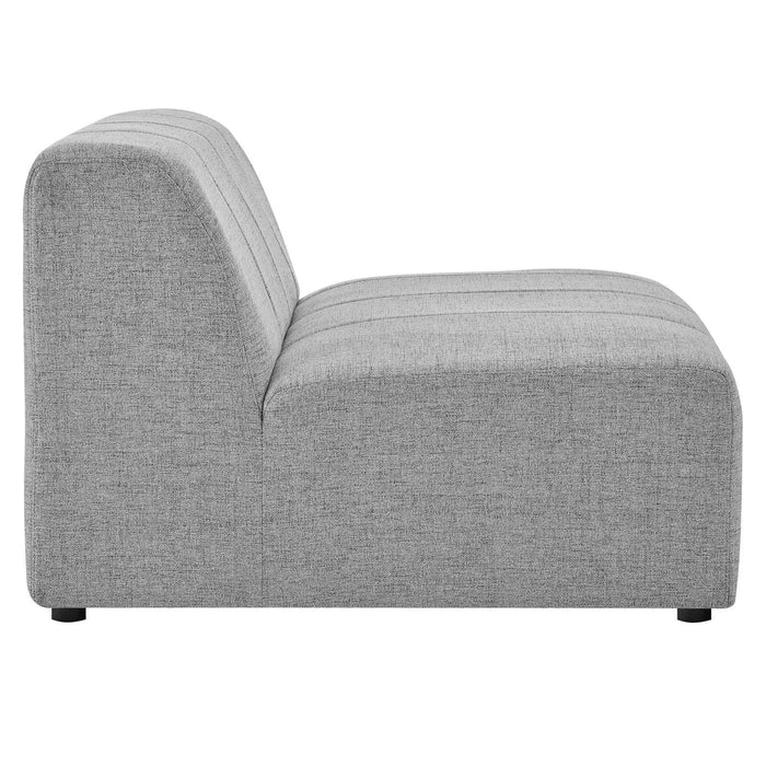 Bartlett Upholstered Fabric Armless Chair