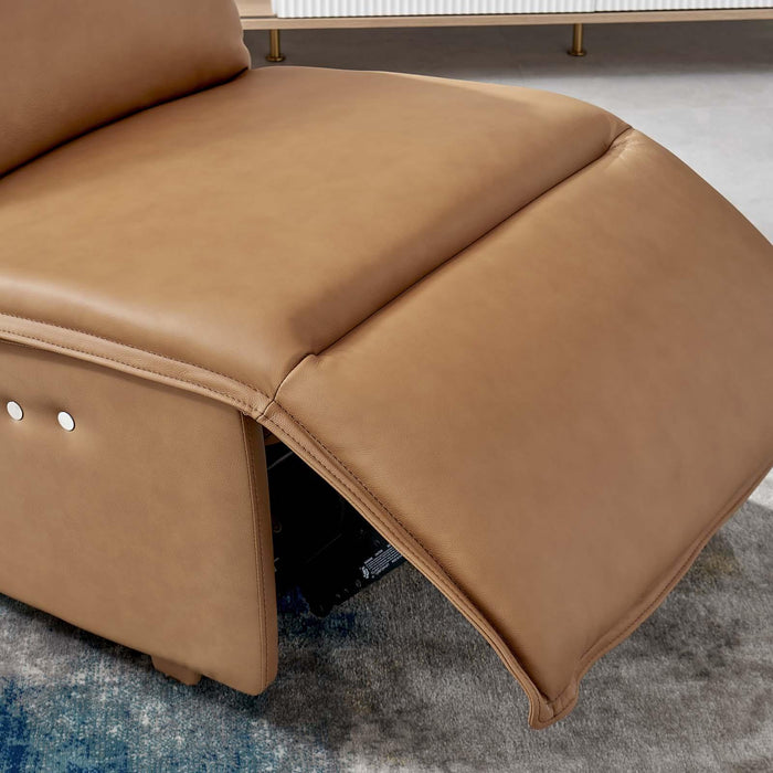 Supine Leather Recliner Chair