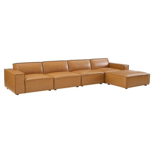 Restore 5-Piece Vegan Leather Sectional Sofa image