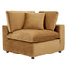 Commix Down Filled Overstuffed Performance Velvet Corner Chair image