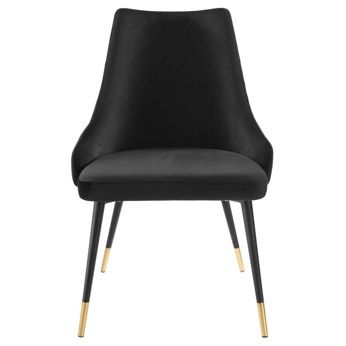 Adorn Tufted Performance Velvet Dining Side Chair