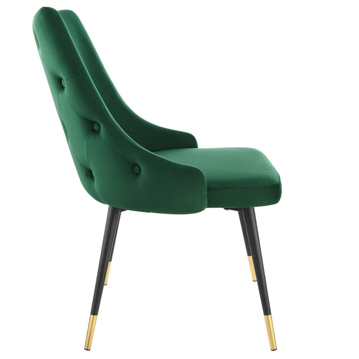 Adorn Tufted Performance Velvet Dining Side Chair