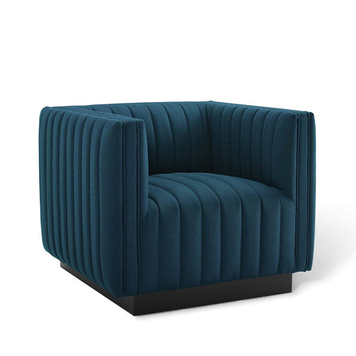 Conjure Tufted Upholstered Fabric Armchair image