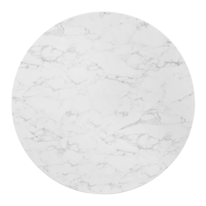 Tupelo 47" Artificial Marble Dining Table