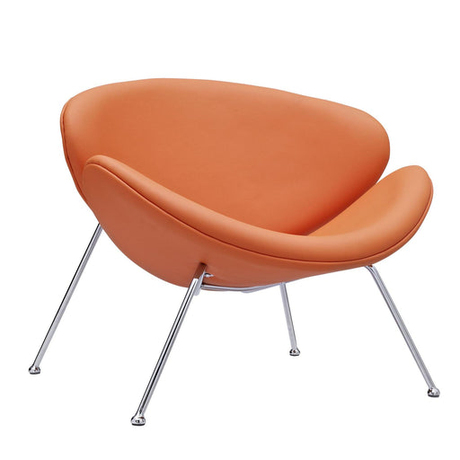 Nutshell Upholstered Vinyl Lounge Chair image