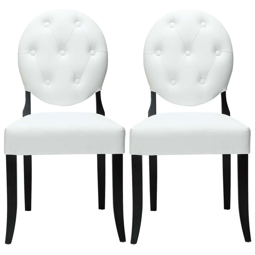 Button Dining Chairs Set of 2 image