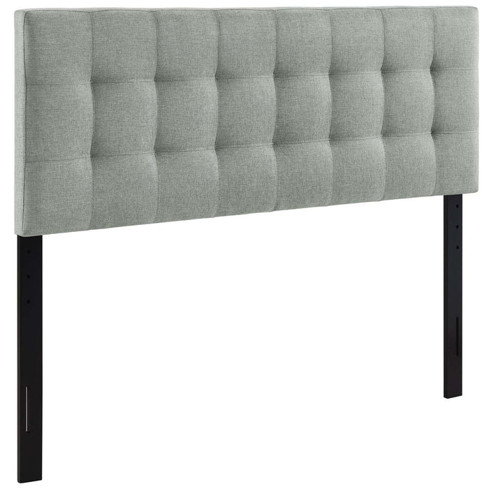 Lily King Upholstered Fabric Headboard