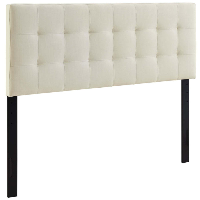 Lily King Upholstered Fabric Headboard