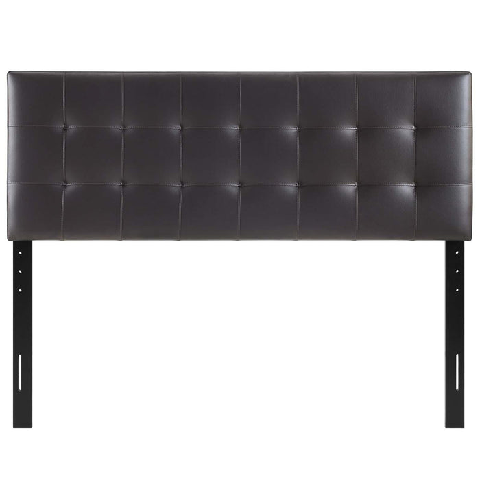 Lily Queen Upholstered Vinyl Headboard