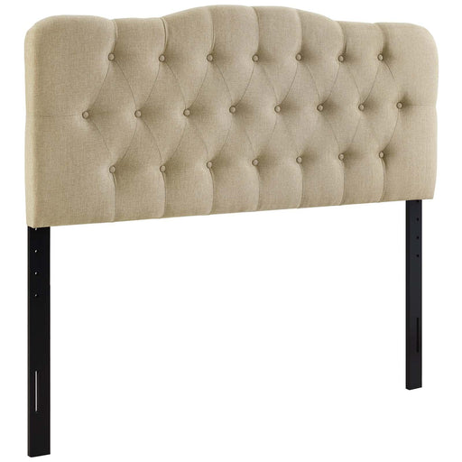 Annabel Queen Upholstered Fabric Headboard image