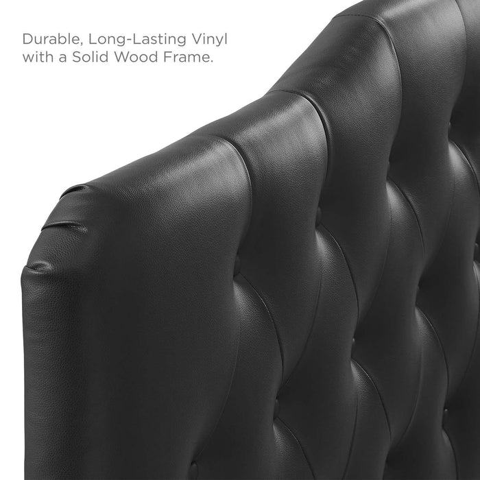 Annabel Full Upholstered Vinyl Headboard