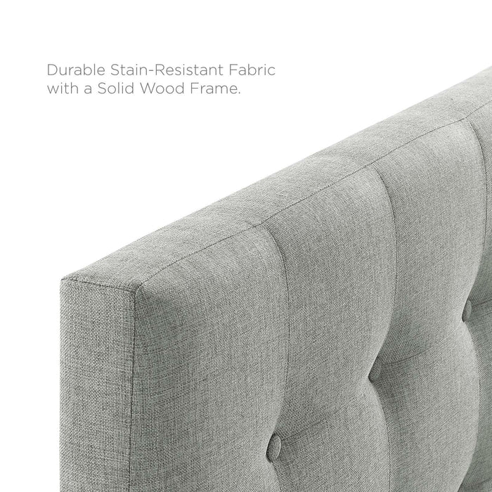 Emily Queen Upholstered Fabric Headboard