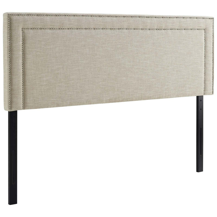 Jessamine Queen Upholstered Fabric Headboard