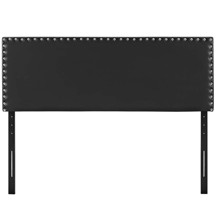 Phoebe King Upholstered Vinyl Headboard