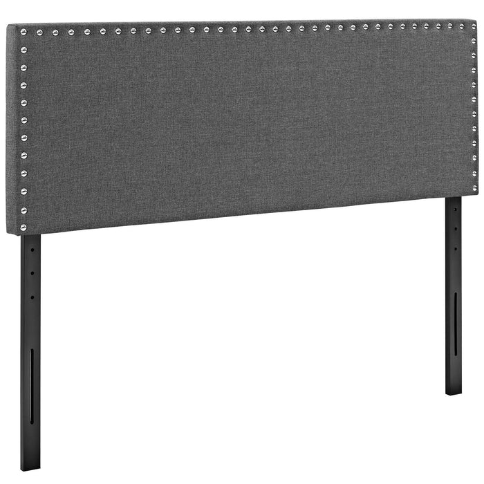 Phoebe Queen Upholstered Fabric Headboard