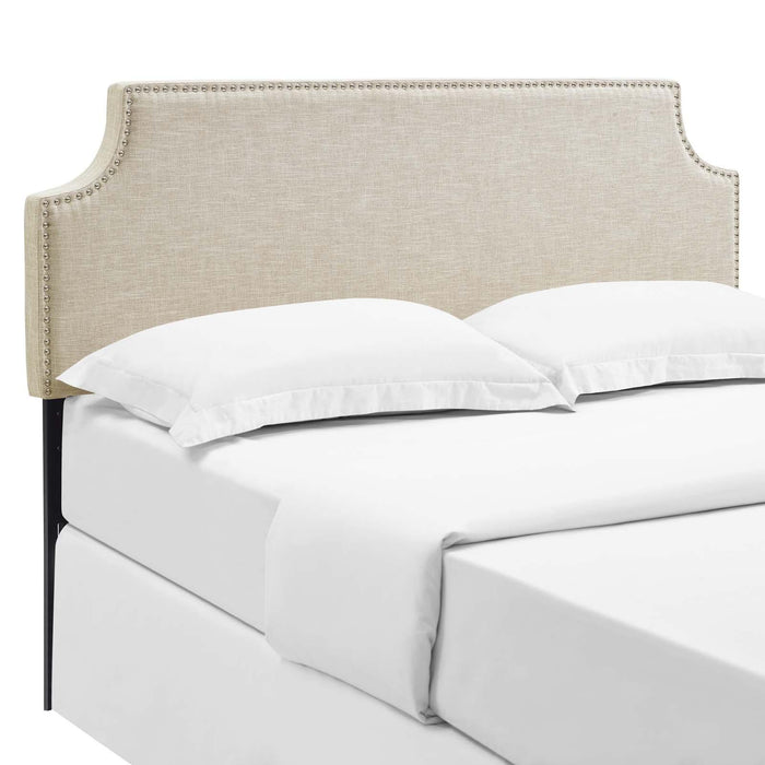 Laura King Upholstered Fabric Headboard