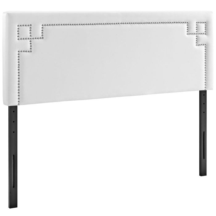 Josie Queen Upholstered Vinyl Headboard