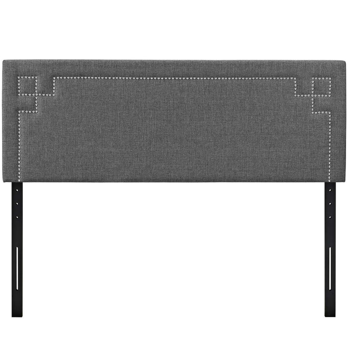 Josie Queen Upholstered Fabric Headboard
