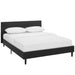 Linnea Queen Faux Leather Bed image