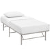 Horizon Twin Stainless Steel Bed Frame image