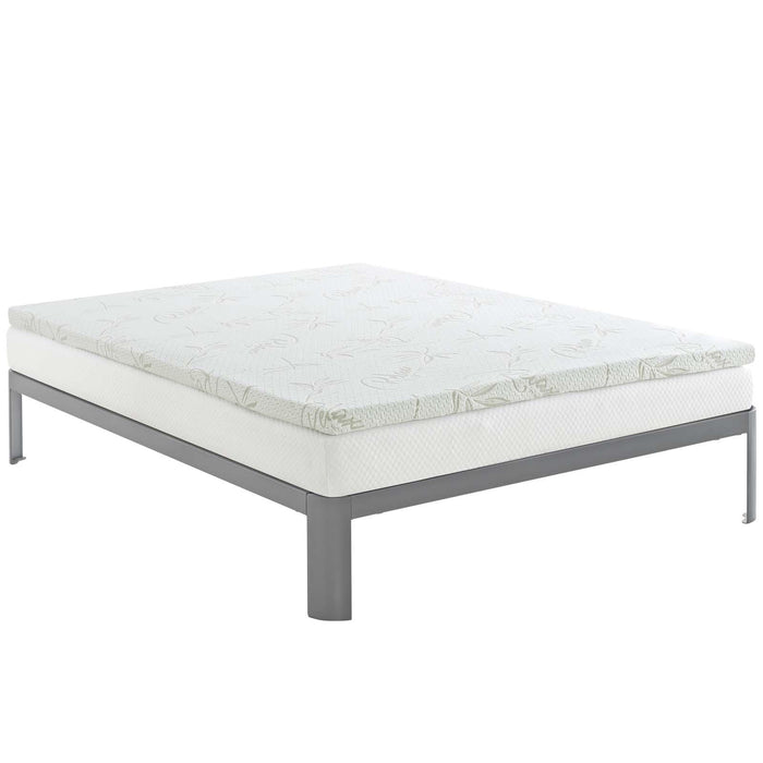 Relax King 2" Gel Memory Foam Mattress Topper