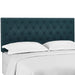 Helena Tufted King and California King Upholstered Linen Fabric Headboard image