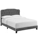 Amelia Twin Performance Velvet Bed image