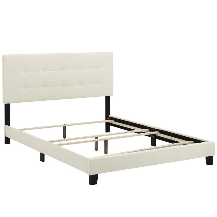 Amira Twin Performance Velvet Bed