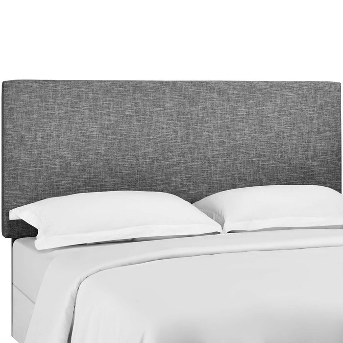 Taylor Twin Upholstered Linen Fabric Headboard