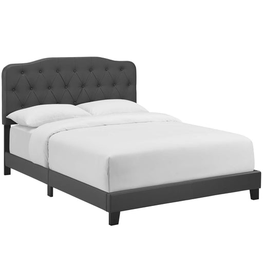 Amelia Twin Faux Leather Bed image