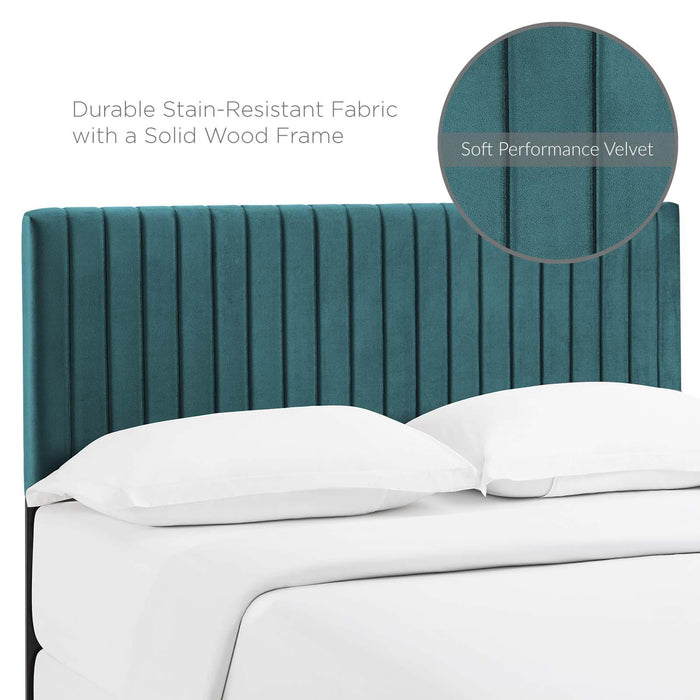 Keira King/California King Performance Velvet Headboard