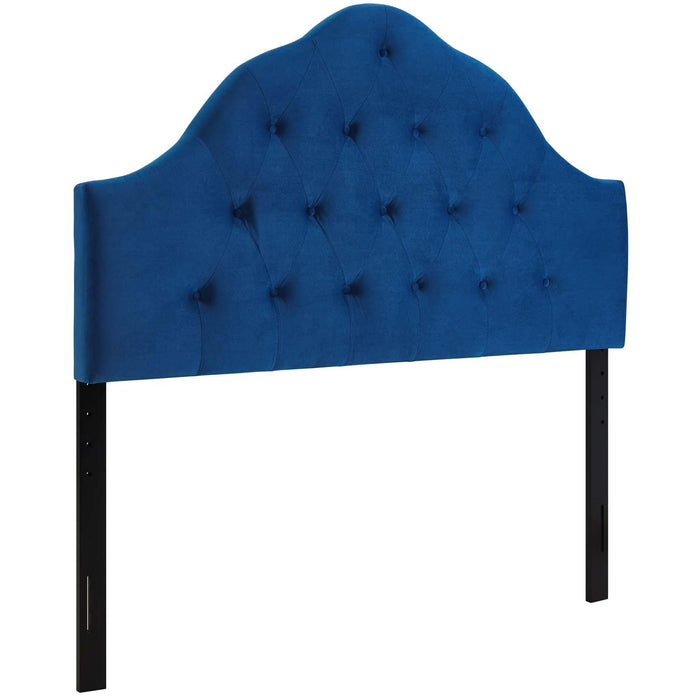 Sovereign King Diamond Tufted Performance Velvet Headboard