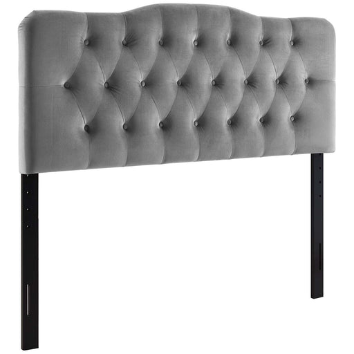 Annabel Queen Diamond Tufted Performance Velvet Headboard image